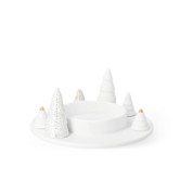 Fir tree lantern D:20cm H:16,5cm