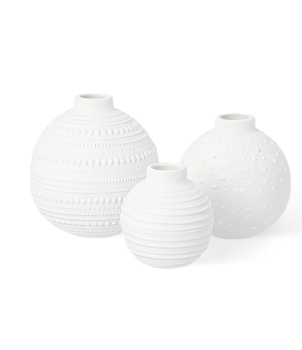 Rader RÄDER - Set de 3 petits vases en porcelaine
