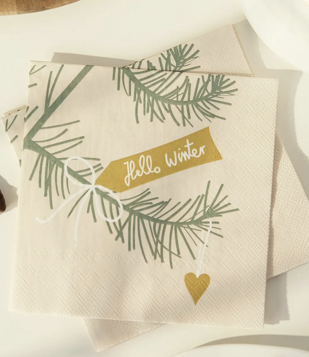 Rader Serviettes Hello Winter