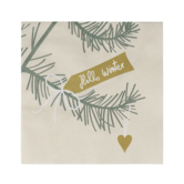 Serviettes Hello Winter