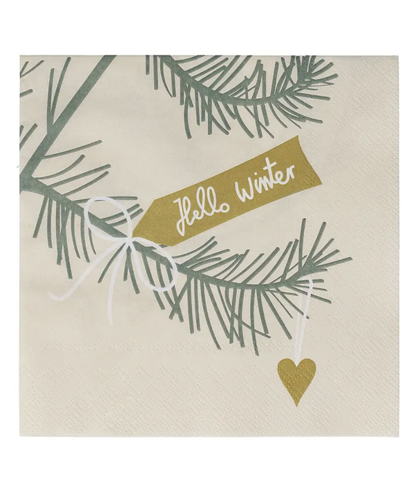 Rader Serviettes Hello Winter