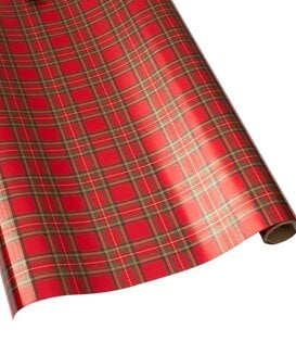 Papier cadeau Plaid Foil