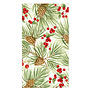 Serviettes Napkin Cocktail - Evergreen and Berries