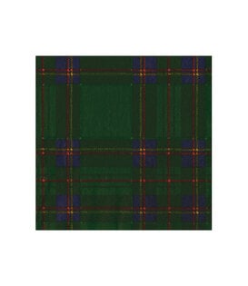 Serviettes Napkin Cocktail - Royal Plaid Green