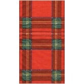 Serviettes rectangle papier Royal Plaid