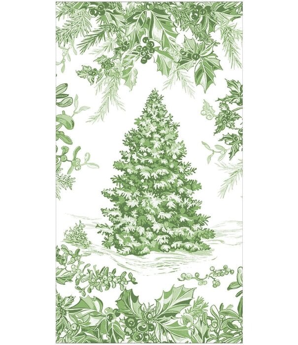 Serviettes Toile Verte