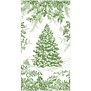 Serviettes Toile Verte