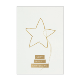RÄDER -  Carte de Noël "Very merry Christmas"