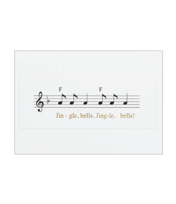 Rader RÄDER -  Carte de Noël "Jingle bells"