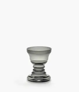 Vase S 01 Smoky Grey Cameo In&Out