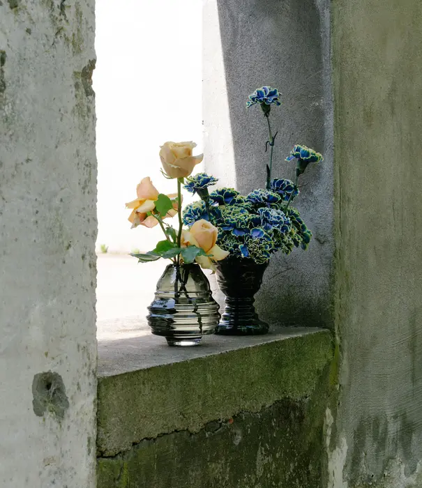 Serax Vase S 01 Smoky Grey Cameo In&Out