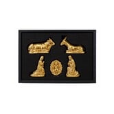 Coffret Crèche - Or