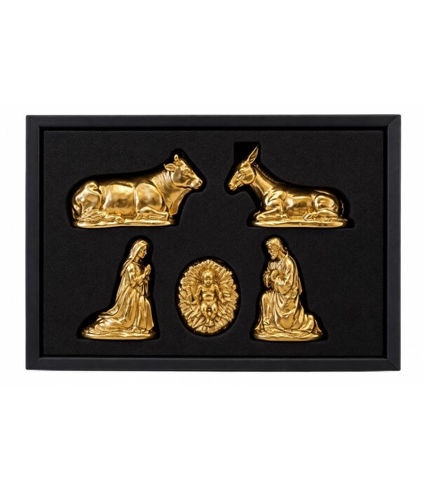 Coffret Crèche - Or
