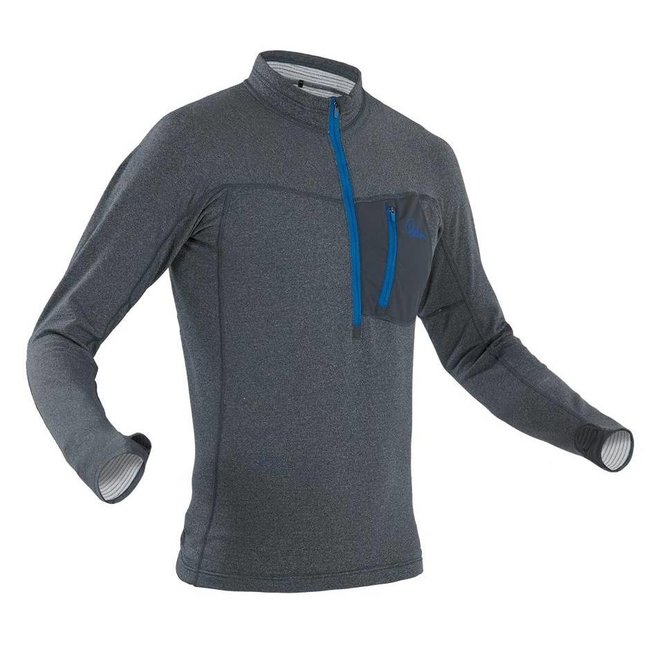 Palm Lange mouw Zip Shirt, Thermal Insulation, Tsangpo LS