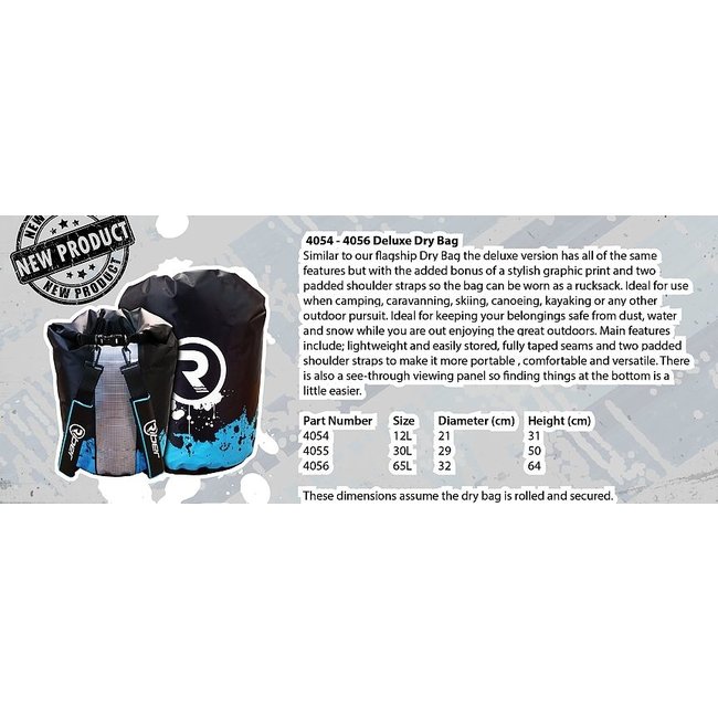 Riber Waterdichte Rugzak, 30 ltr., De Luxe