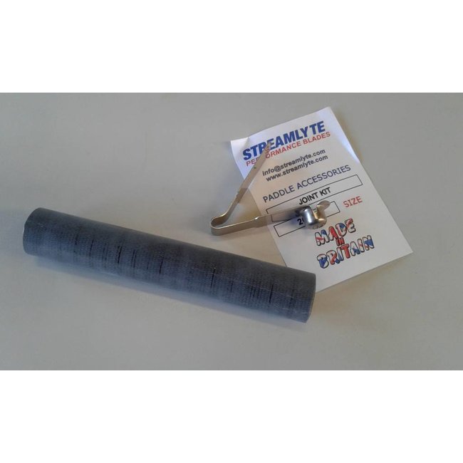 Streamlyte Deelbaarset, carbon met clip/veer, 28 mm