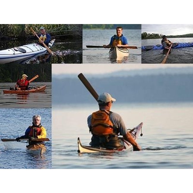 Wiosla Greenland Peddel, Storm, red cedar, F. Knol design