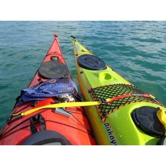 Whetman Sea-Contact lijn Argon, incl. karabiners