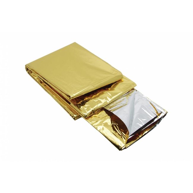 Relags Reddingsdeken, zilver/goud, 160x210