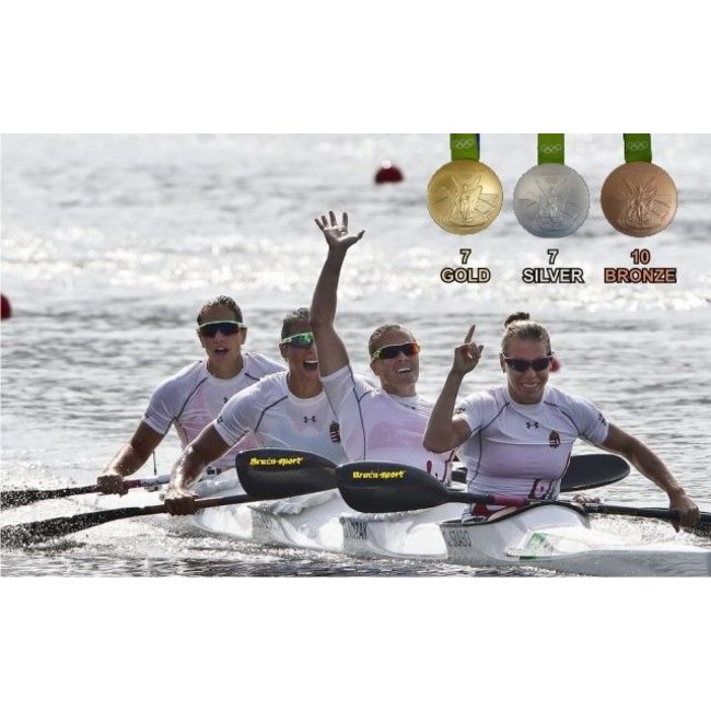 Braca  Peddel, 7-VII, Carbon, deelbaar en verstelbaar, Kit