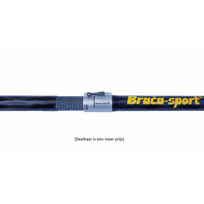 Braca  Peddel, 7-VII, Carbon, deelbaar en verstelbaar, Kit
