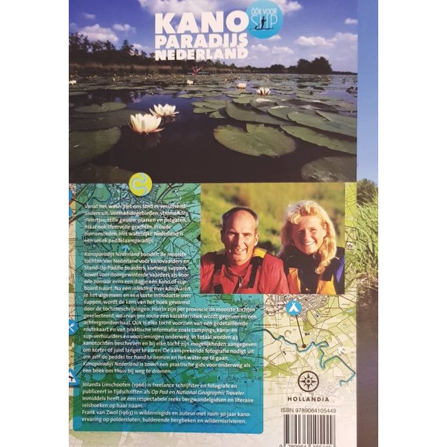 KANO-paradijs Nederland, 43 kanoroutes plus div. info (nieuwste uitgave)