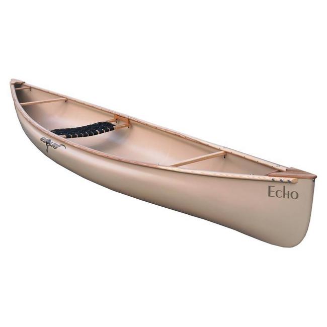 Esquif Echo 14 Solo, 1 webbing bank, houten rand
