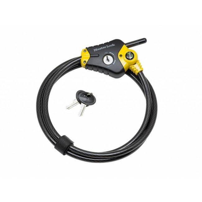 Python Anti Diefstal Kabel, 4.5 mtr. incl. slot