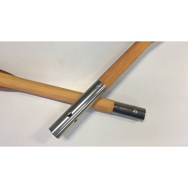 Wiosla Greenland Original deelbaar + tip,  red cedar, F. Knol design