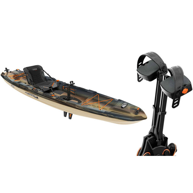 Pelican Catch 130 Hydro Luxe, met pedaalsysteem !