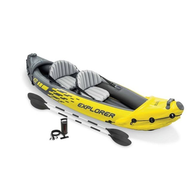 Intex K2 Explorer 312, 2 pers. incl. peddels en pomp !