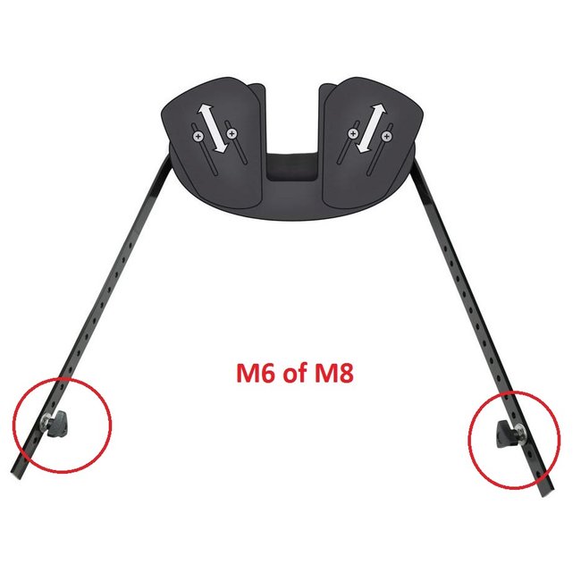 Vleugelmoer kunststof