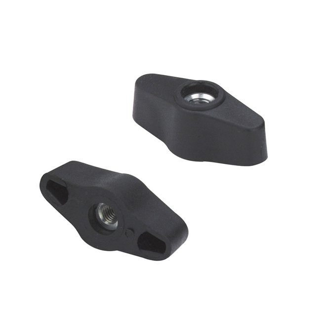 Vleugelmoer kunststof