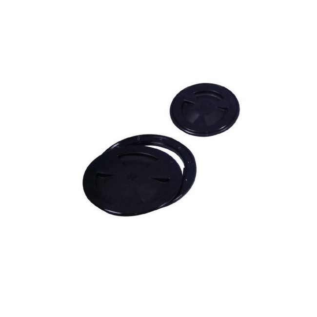 Nuovorade Inspectieluik, 130 mm, zwart