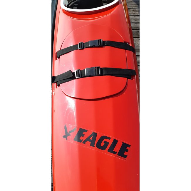 Eagle Touring 490 met dekluik, k/carbon bodemlaag