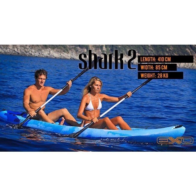Exo Shark 2 410 Std., incl zit/rugsteunen