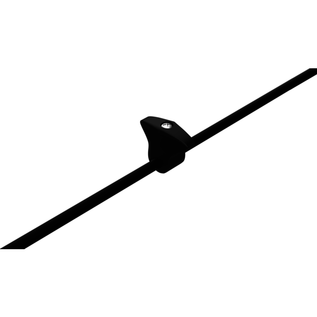 Kajak Sport Scheg slider control knop met glasvezel buis