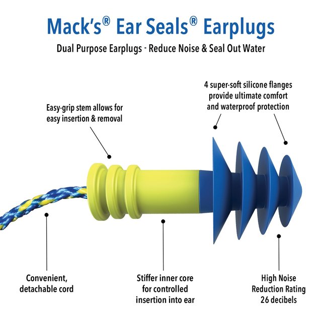 Mack's Mack's Ear Seals Earplugs
