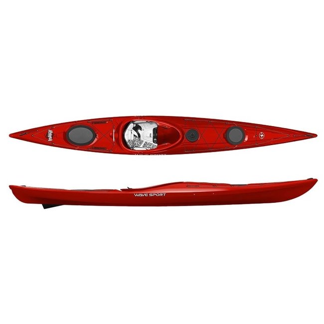 Wavesport Hydra 452 Touring Luxe, 3 dekluiken, scheg