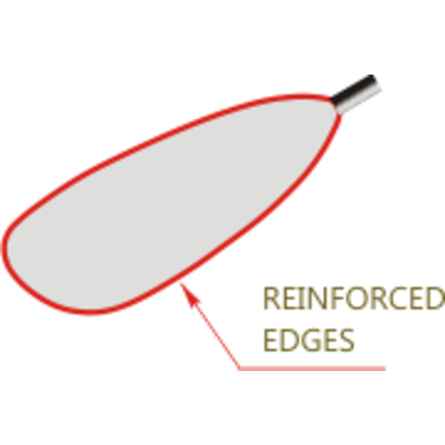 Braca  Pedel, Hurricane Carbon 20,  deelbaar en verstelbaar