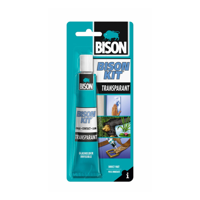 Bison Kit Transparant Contactlijm Tube , 50 ml