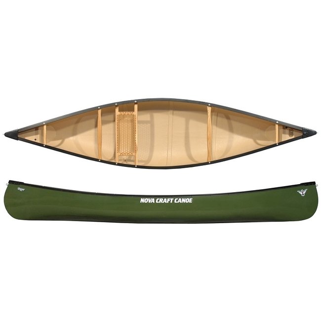 Nova Craft Trapper Solo 12, Fibreglass, webbing bank