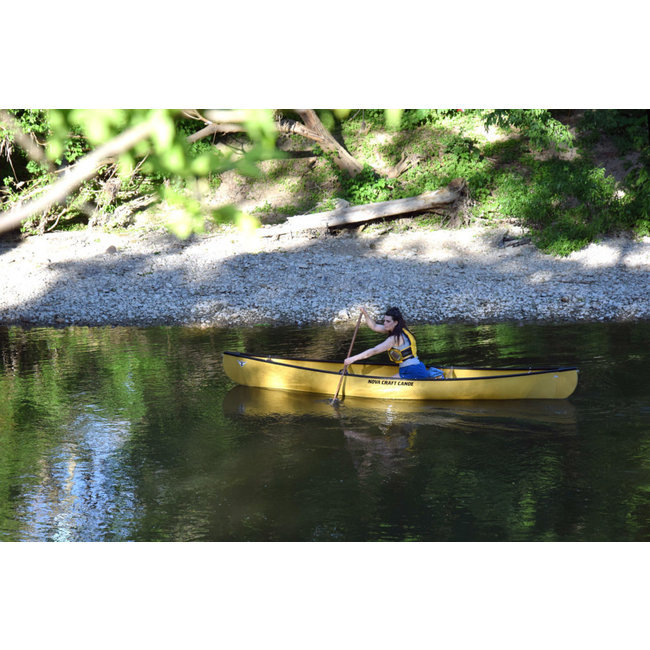 Nova Craft Fox Solo 14, Fibreglass, webbing bank