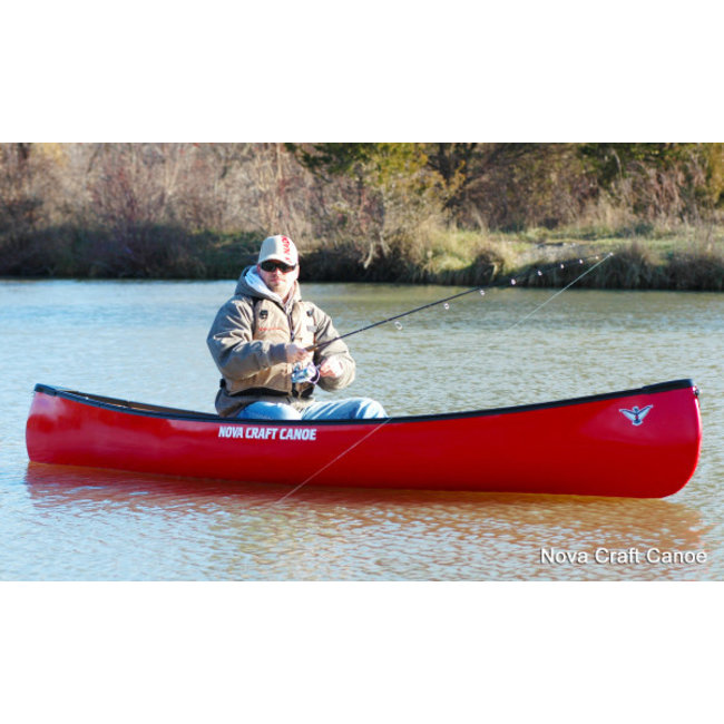 Nova Craft Trapper Solo 12, Fibreglass, webbing bank