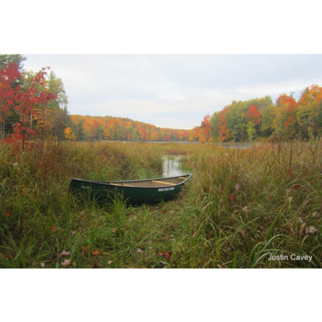 Nova Craft Trapper Solo 12, Fibreglass, webbing bank