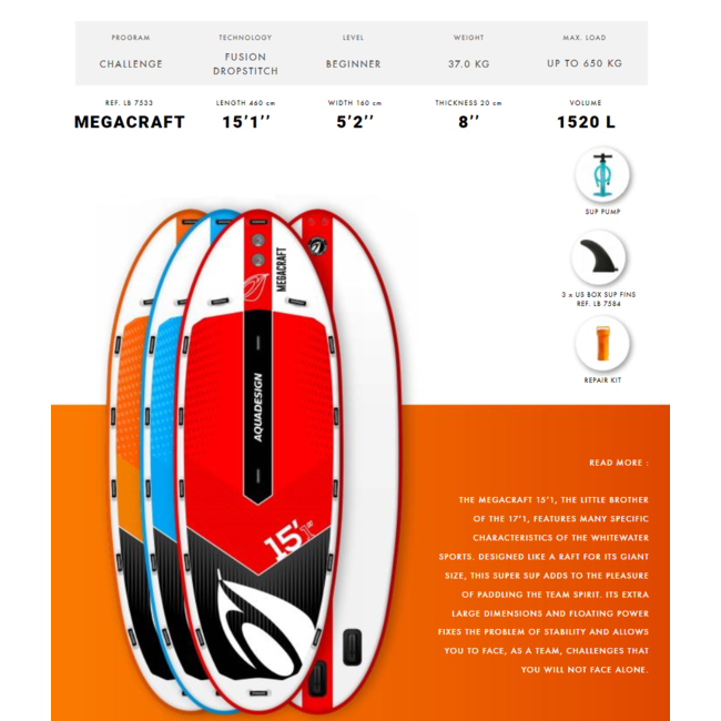 Aqua Design Megacraft 465-15.1