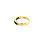 Gold ring with sapphire 18 krt