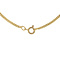 Gold length necklace gourmet 41 cm 14 krt