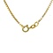 Golden length necklace venetian 59.5 cm 14 krt