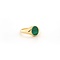 Twiggy ring xs 14 krt - Royal Green